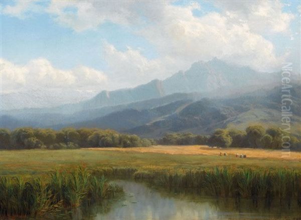 Blick Auf Den Pilatus Von Der Horwer Ebene Aus - view 1
