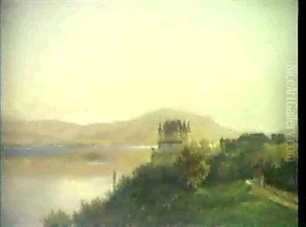 Genfersee Mit Schloss Nyon - view 1
