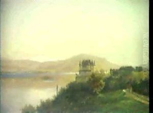 Genfersee Mit Schloss Nyon by Niklaus von Pfyffer