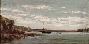 York Harbor, Maine by William Preston Phelps