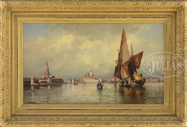 Grand Canal With Doges Palace And St Marks - view 1