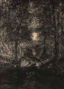 A Brook In The Forest
