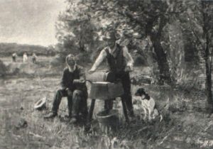 Sharpening The Scythe by William Preston Phelps