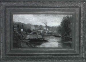 Work On The River by William Preston Phelps