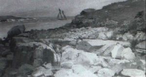 York, Maine Shoreline by William Preston Phelps