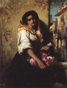 The Flower Seller by John Philip