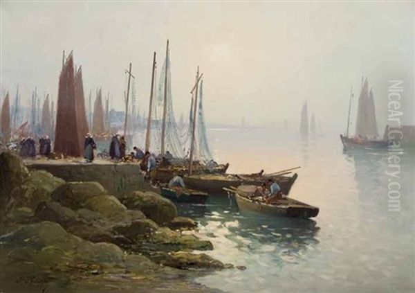 Voiliers Au Port - view 1