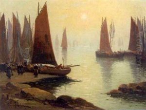 Cotriade, Soleil Couchant by Paul Philippe