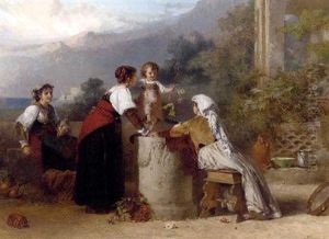 The Young Dancers (+ Another; 2 Works) by Karel Frans Philippeau