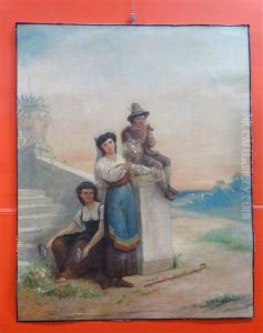 Scene Italienne by Leon Philippet