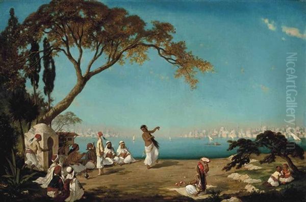 A Dance On The Shore Of The Bosphorus - view 1