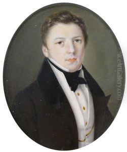 A Gentleman, Head And Shoulders, Facing Right