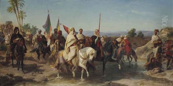 Portraits Presumes Du Cherif Boubaghla Et De Lalla Fatma N'soumer Conduisant L'armee Revolutionnaire - view 1
