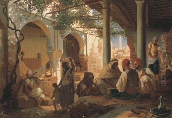 Chez Le Marchand De Cafe Dans Une Rue A Alger - view 1