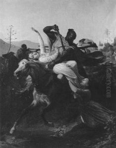 Scene Orientaliste by Henri Felix Emmanuel Philippoteaux