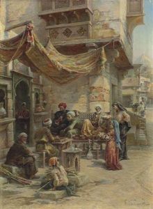 Outside The Cafe