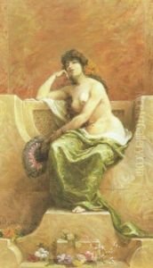 The Odalisque by Paul Dominique Philippoteaux