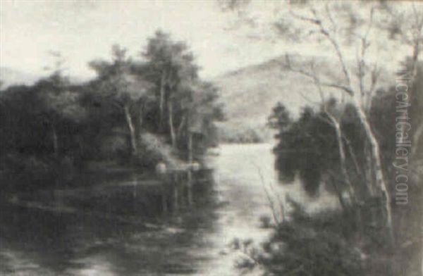 Autumn River Scene - view 1