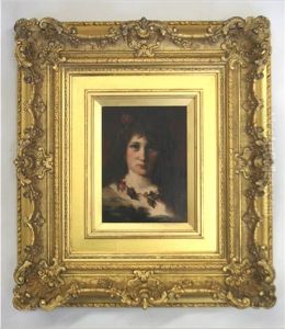 A Flower Girl by Hermann Philips