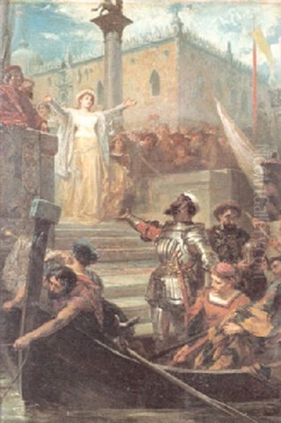 Othello's Return After Victory - view 1