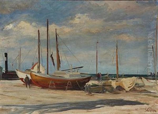 Harbour Scene From Dragor, Denmark - view 1