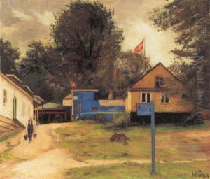Parti Fra Dyrehavsbakken by Sally Nikolai Philipsen