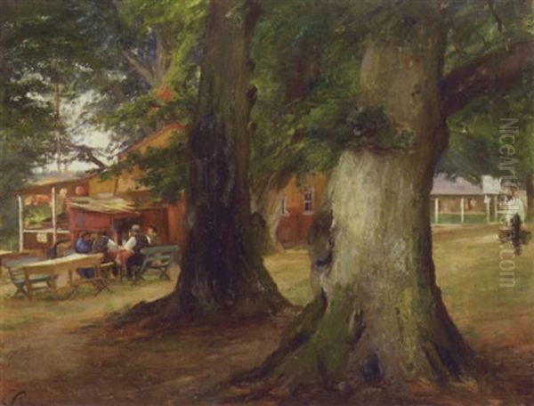 Folkeliv Ved Traktorsted - view 1