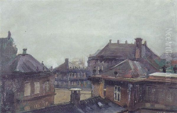 Udsigt Over Amalienborg Mod Havnen - view 1