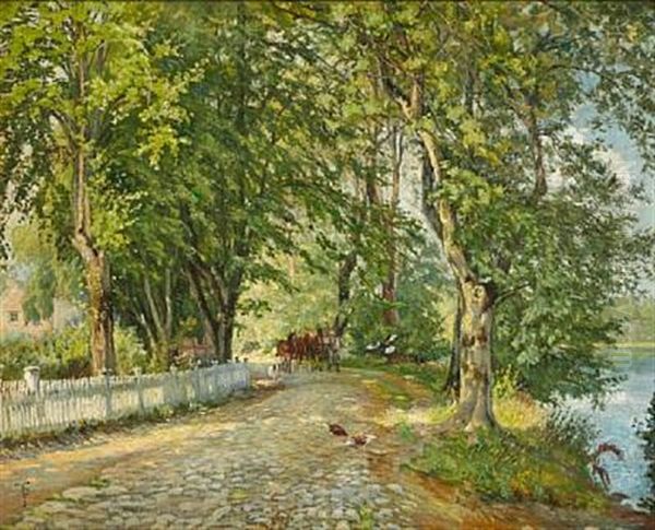A Road Near The Gardener's Lodge At Meilgaard - view 1