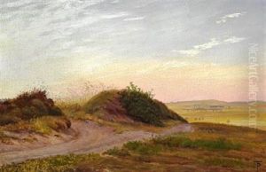 Jutlandic Heath Landscape by Theodor Esbern Philipsen