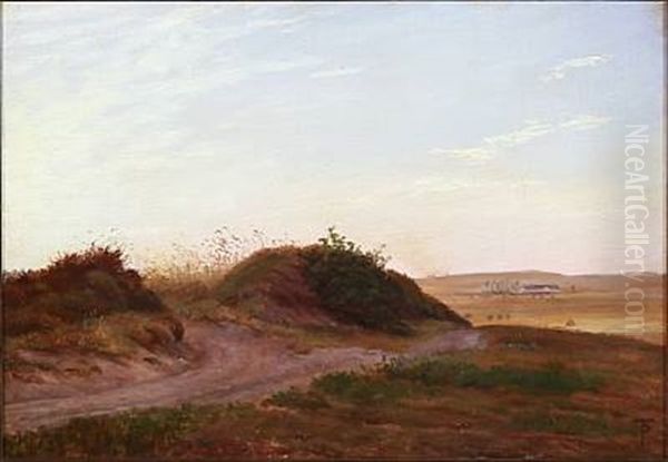 Hilly Summer Landscape - view 1