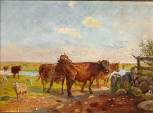 Kvaeg Pa Vanderens Vaenge - Saltholm