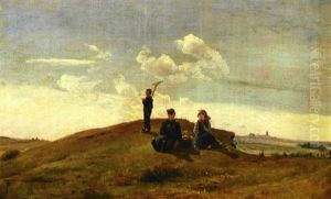 Hostfolk. Scheelenborg by Theodor Esbern Philipsen