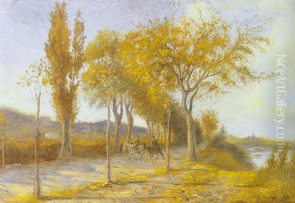 Via Del Olmo Udenfor Monte Mario Med Roma Og Villa Madama I Bagrunden - view 1