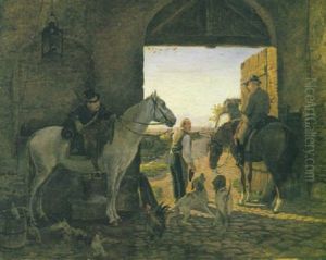Partenza Per La Caccia by Theodor Esbern Philipsen