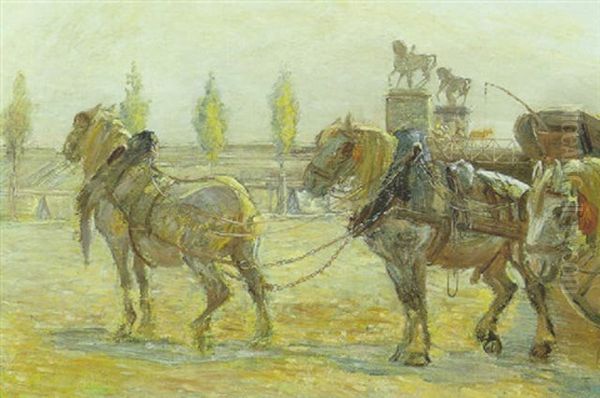 Karreheste Pa En Seinekaj I Paris - view 1