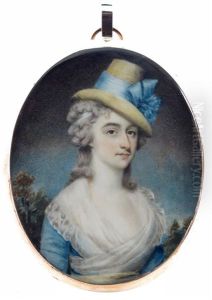 Portrait Miniature Of A Lady