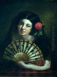 Retrato De Chica Espanola by John Phillip
