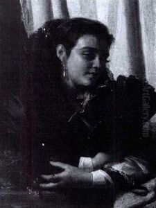 Dolores On The Balcony by John Phillip