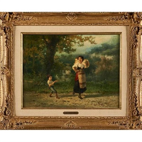 Untitled (mother With Children), 1883 - view 1