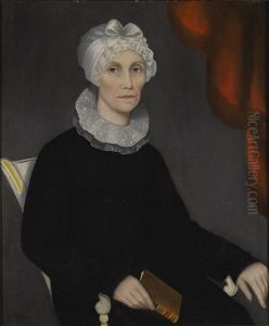 Portrait Of Mrs. Robinson by Ammi Phillips