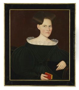 Portrait Helen (lena) Ten Broeck (1803 - 1839) by Ammi Phillips