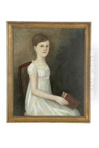 Portrait Of A Young Girl by Ammi Phillips