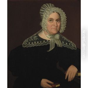 Portrait Of Elizabeth Buckley Of Sheffield, Massachusetts by Ammi Phillips