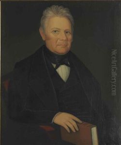 A Man Holding A Book; And A Companion Portrait Of His Wife (2 Works)