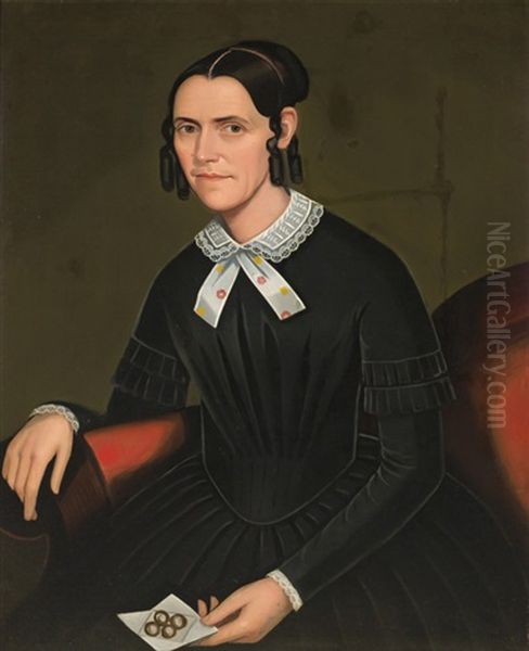 Portrait Of A Woman; Portrait Of A Man (pair) - view 1