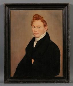Portrait Of A Ginger-haired Young Man