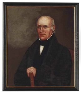 Portrait Of Deacon Elisha Holbrook (+ Portrait Of His Wife Sarah Thayer Holbrook; 2 Works)
