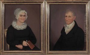 Portraits Thought To Be David Hamlin And Lois Davis Hamlin (pair) Portraits Thought To Be David Hamlin And Lois Davis Hamlin (pair)