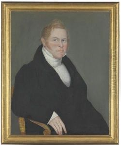 Portrait Of Mr. Dilbee Of Pine Plains by Ammi Phillips
